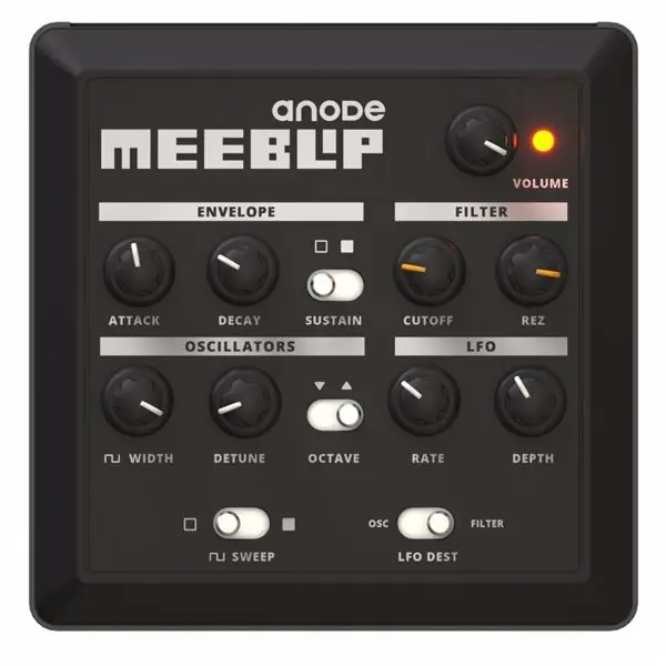 DIY Mini Bass Synth: Meeblip Anode: 10 Steps (med bilder)