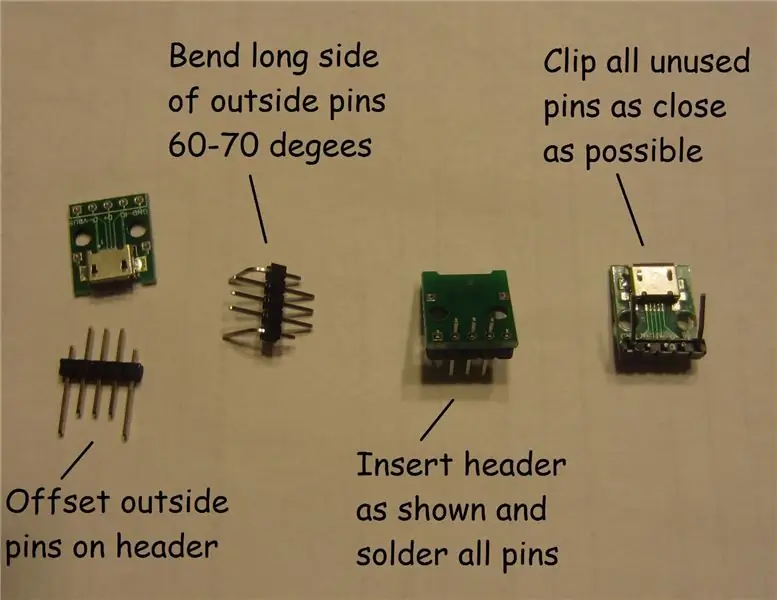 তারের - Servos এবং শক্তি