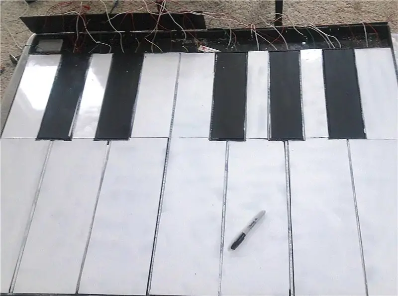 Piano de chão Arduino