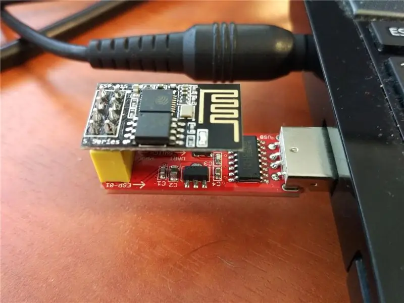 Programmering av ESP8266-01-modul