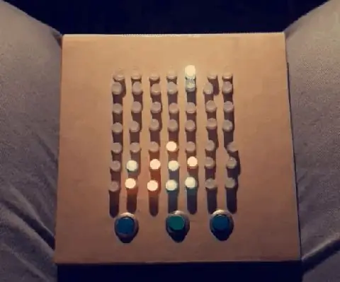 2 igrača Connect 4 (Puissance 4): 7 koraka (sa slikama)