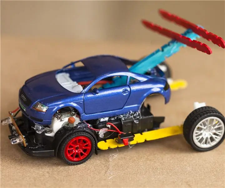 Coche de bricolaje de un niño de 7 años: 5 pasos (con imágenes)