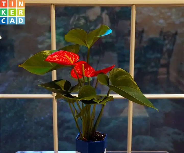 Plantador de autorregulação personalizável faça você mesmo (impresso em 3D): 14 etapas (com fotos)