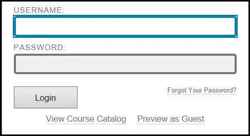 Blackboard Bulut Sunucunuzda Oturum Açın