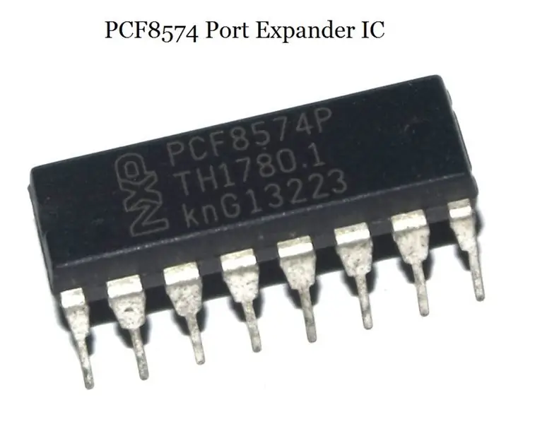 PCF8574 - um expansor de porta I / O