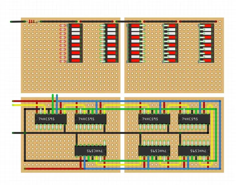 LED-balk brandstofmeters