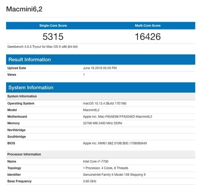 Benchmarks