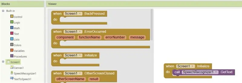 Starta SpeechRecognizer