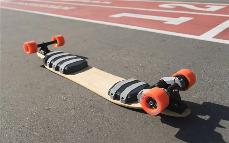 Fusion Board - 3D tištěný elektrický skateboard