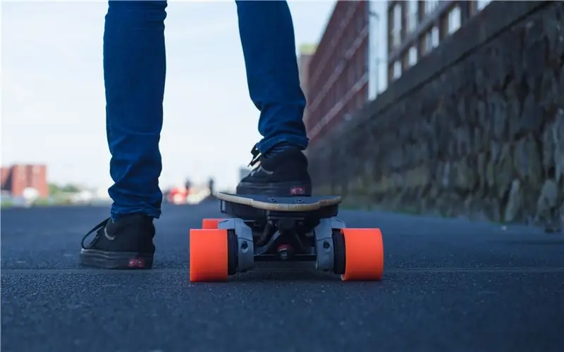 Fusion Board - Skateboard elettrico stampato in 3D