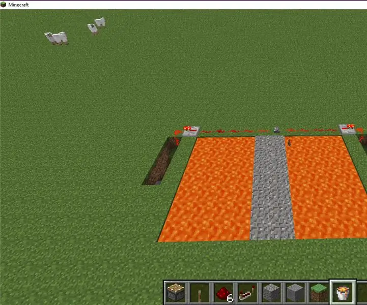 Mincraft- Lava sild: 6 sammu