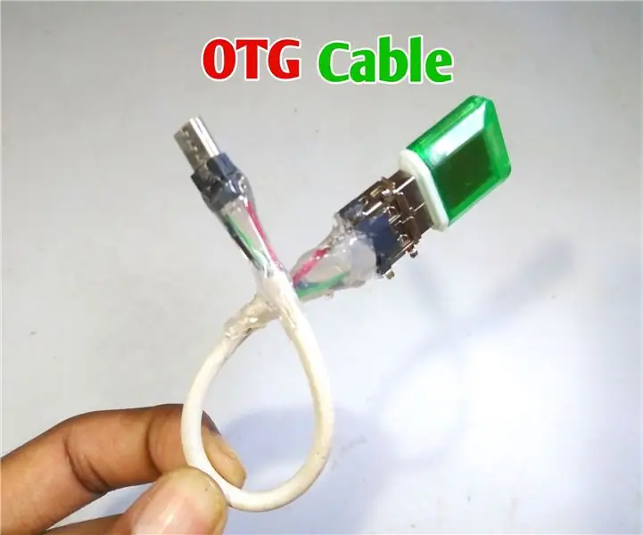 Lag OTG -kabel hjemme: 9 trinn