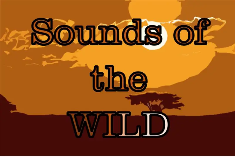 Sounds of the Wild How To