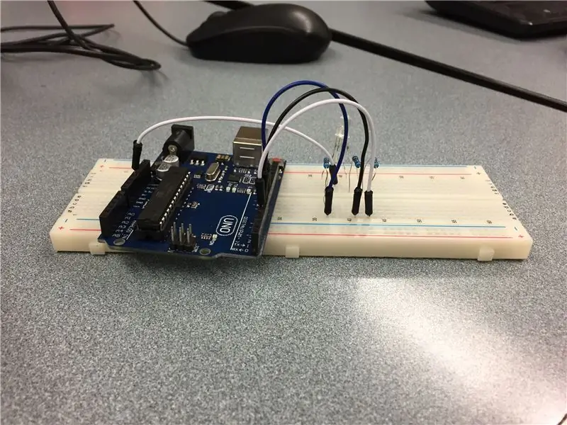 Cablatge de l'Arduino UNO