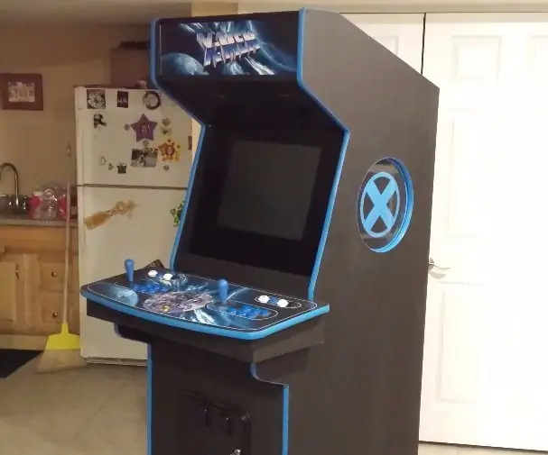 X-men Arcade Machine: 30 βήματα (με εικόνες)