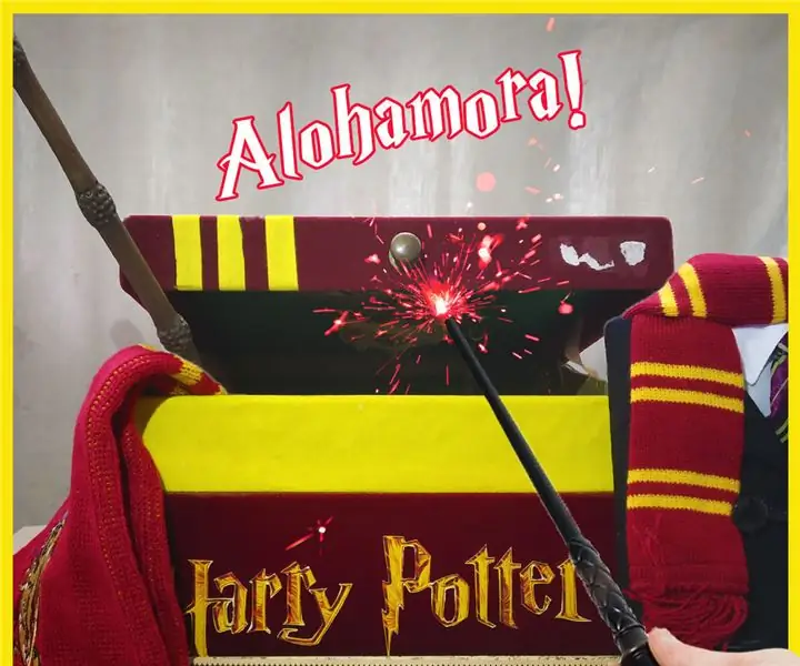 Werklike Harry Potter wand met rekenaarvisie: 8 stappe (met foto's)