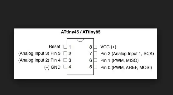 การเดินสายไฟ Attiny