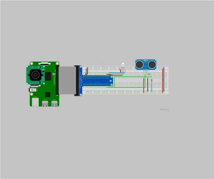 Kamera Sensor Jarak: 4 Langkah