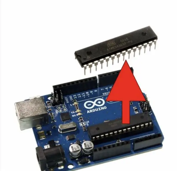 Arduino Atmega 328P Verwijderen