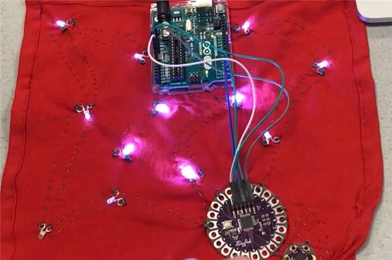 Lilypad Aan Kompüter Arduino Uno ilə