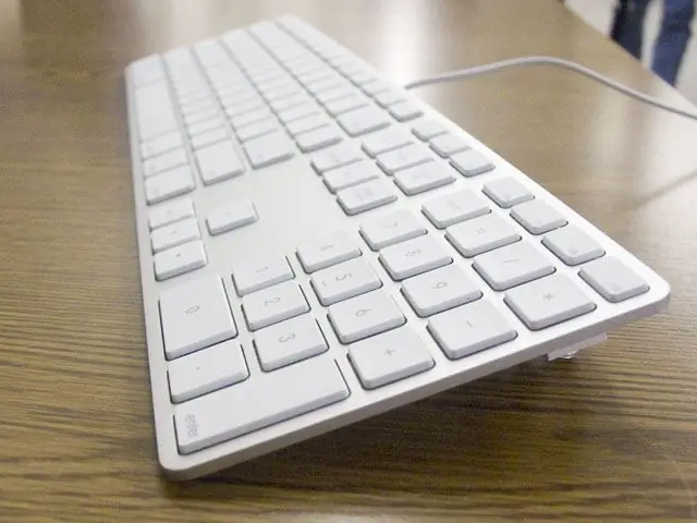 Nagnite aluminijsku Apple tastaturu od aluminija: 4 koraka