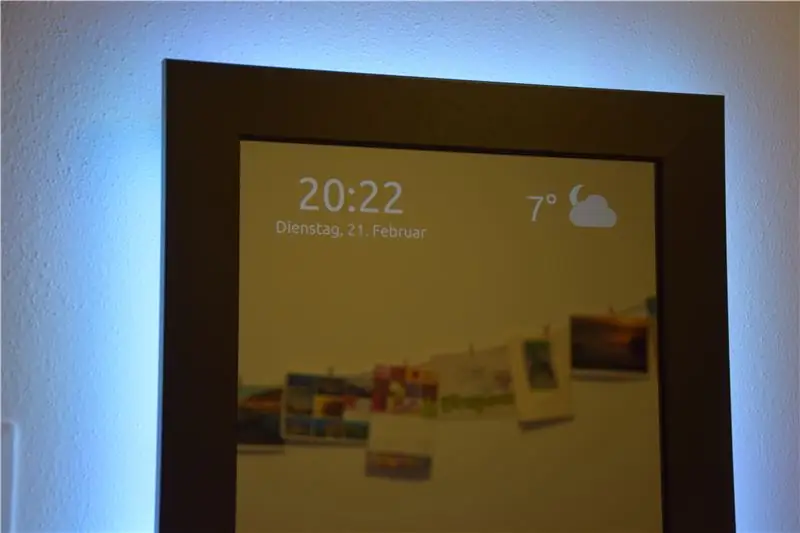 Smart Mirror od Raspberry Pi