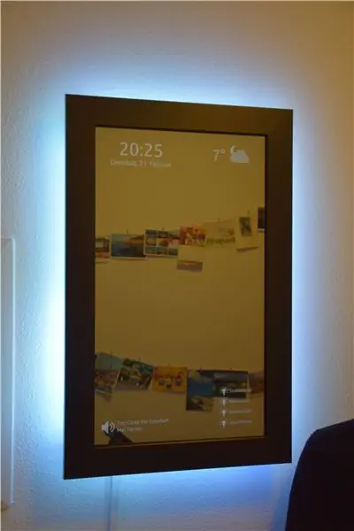 Smart Mirror от Raspberry Pi