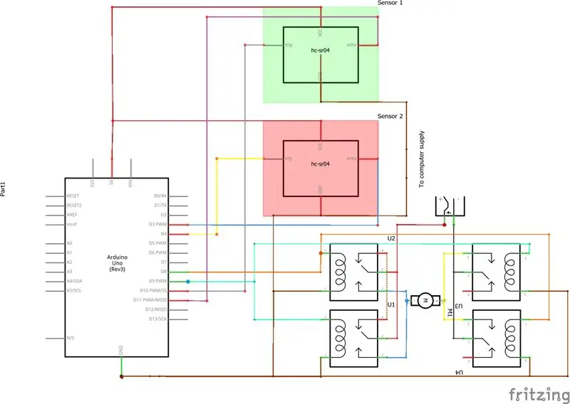 Creació del controlador i cablejat de tot