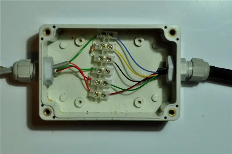 Caja de sensor UV