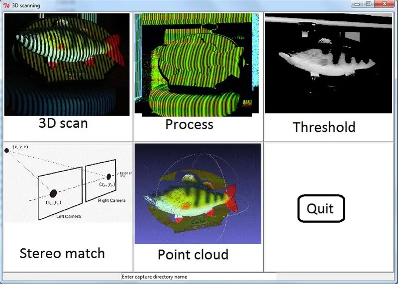 3D Scanner GUI