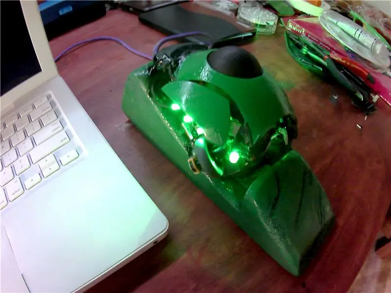 Mouse Trackball DIY HIJAU Terbaik Dari Sampah