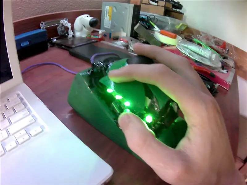 Ultimate GREEN DIY Trackball Mouse from Junk