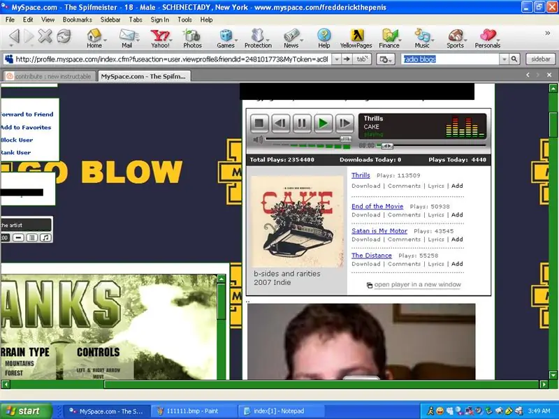Kako: Stavljanje svirača benda na vaš Myspace: 5 koraka