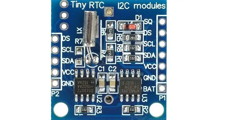 NODEMCU Lua ESP8266 amb rellotge en temps real (RTC) i EEPROM