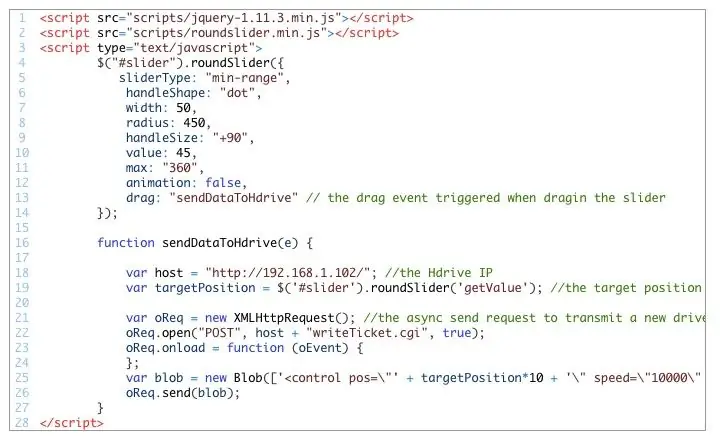 Web sayfası komut dosyası