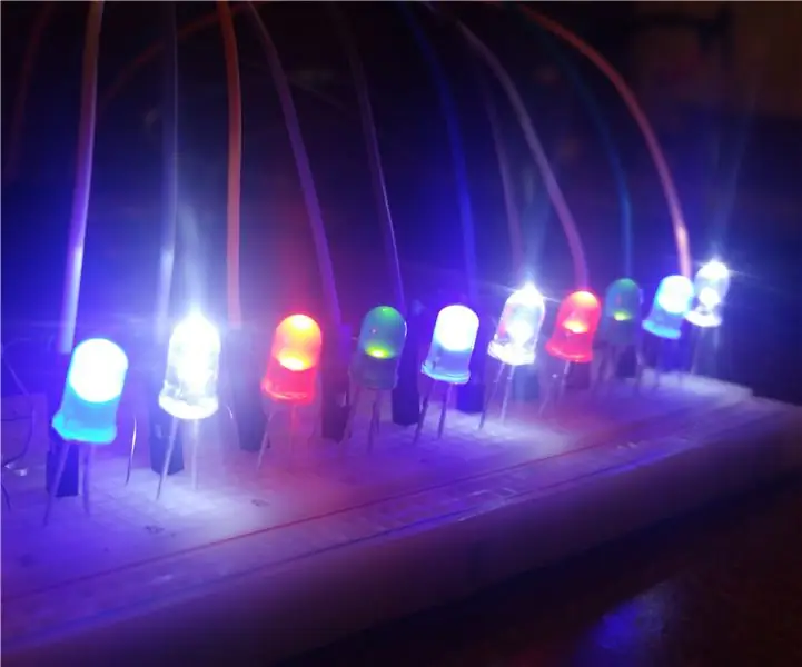 Arduino Christmas Lights: 5 ขั้นตอน (พร้อมรูปภาพ)