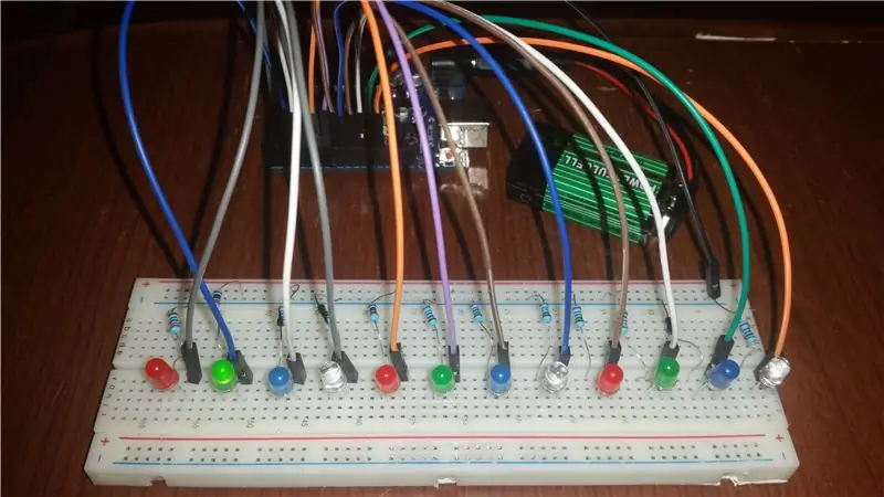 Luces de Navidad Arduino