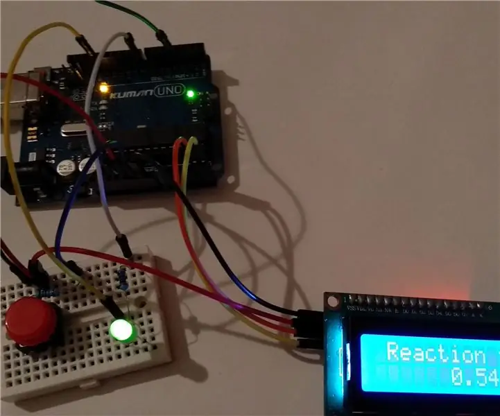 Arduino Reflex Tester: 4 Addım (Şəkillərlə birlikdə)