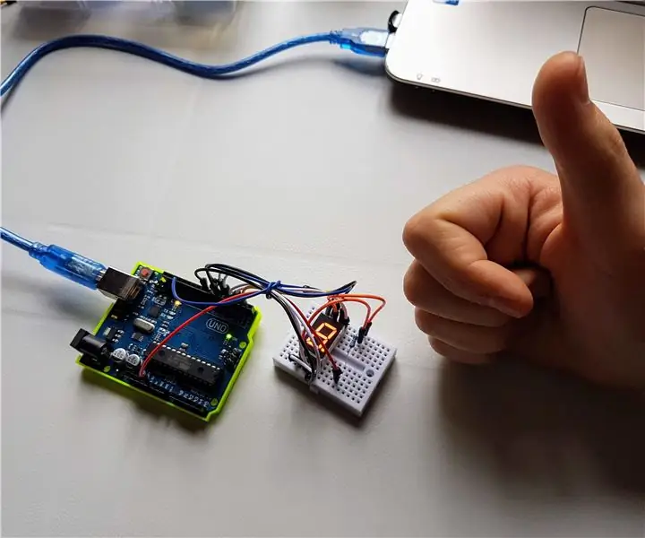 Arduino 7 segment (5011BS, zajednička anoda ili katoda) Vodič: 13 koraka