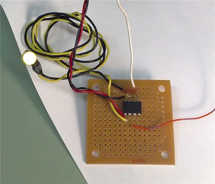 DIY-aanraaksensor: 4 stappen (met afbeeldingen)