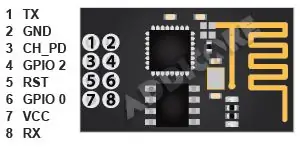 תכנות ה- Arduino ו- ESP8266