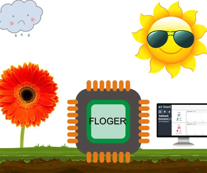 El Floger: un dispositiu per controlar paràmetres meteorològics: 6 passos