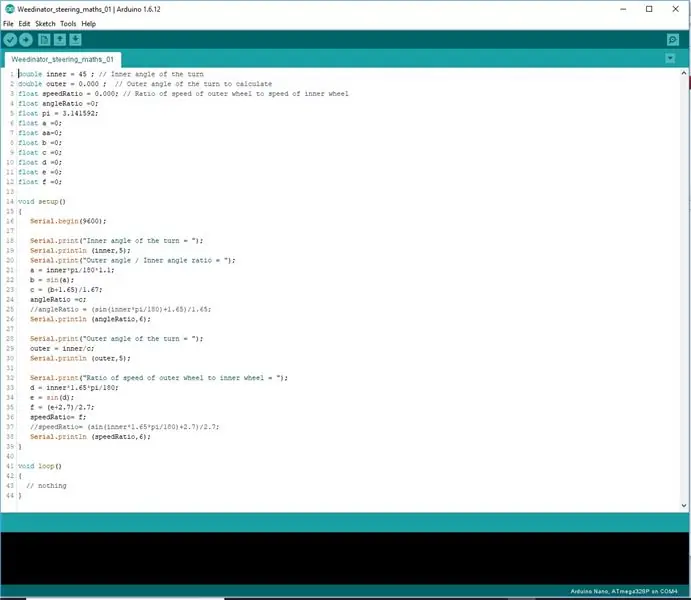 Coding cov Formulas