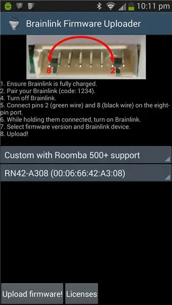 Brainlink-firmware upgraden