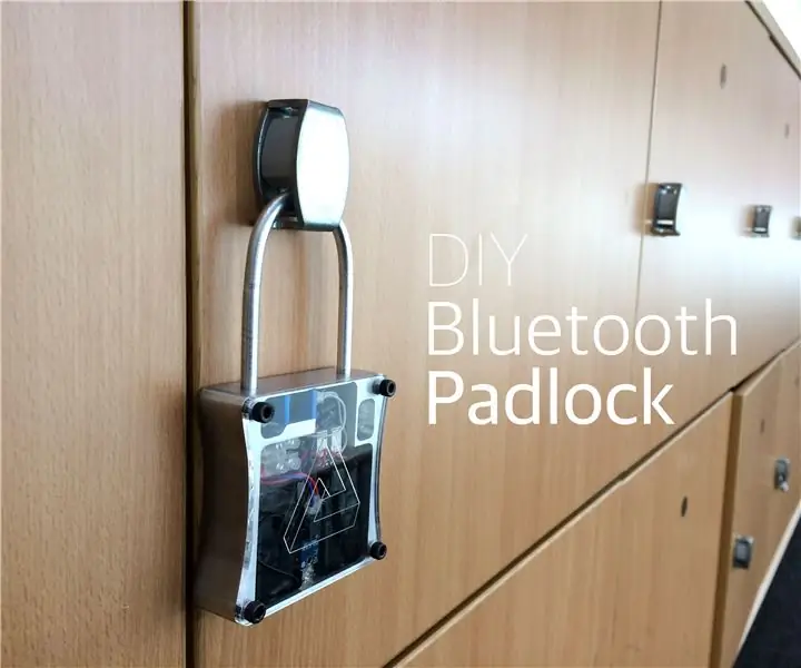 Bluetooth Padlock: 7 Hakbang (na may Mga Larawan)