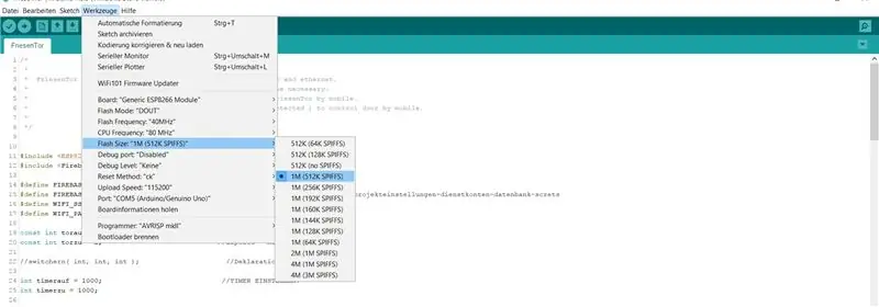 Flashen ESP8266-01s