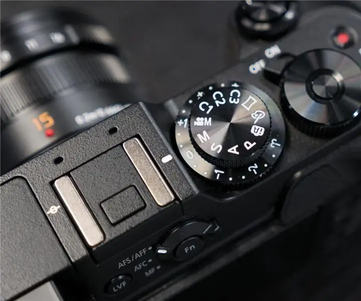 Mirrorless DSLR გარე ბატარეის პაკეტი: 8 ნაბიჯი (სურათებით)