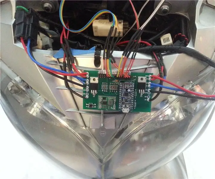 Arduino Headlight Modulator para sa Kaligtasan sa Motorsiklo: 20 Hakbang (na may Mga Larawan)