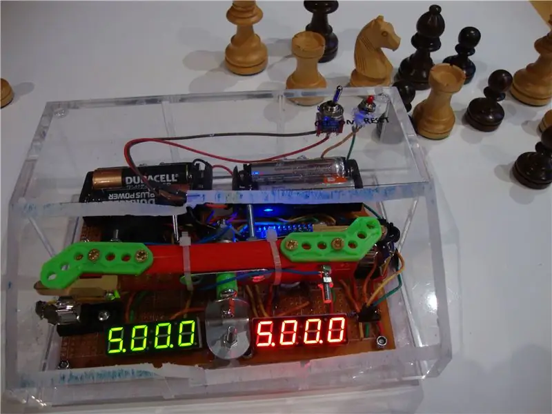 Horloge d'échecs Arduino : 6 étapes