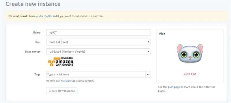 MQTT: Lumilikha ng isang Instance